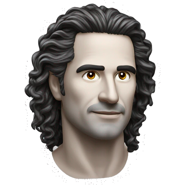 uomo capelli ricci ricci, alto 180, peso 85 spalle larghe, bella testa emoji