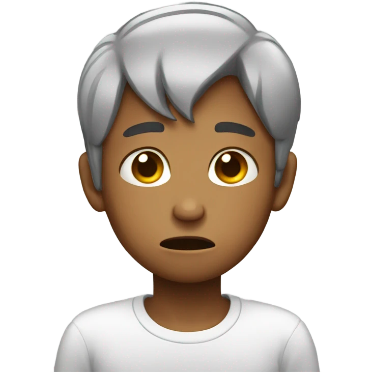 boy crying emoji