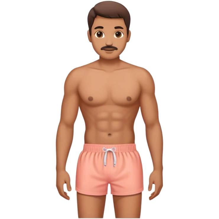 salmon colored pink boxers  emoji