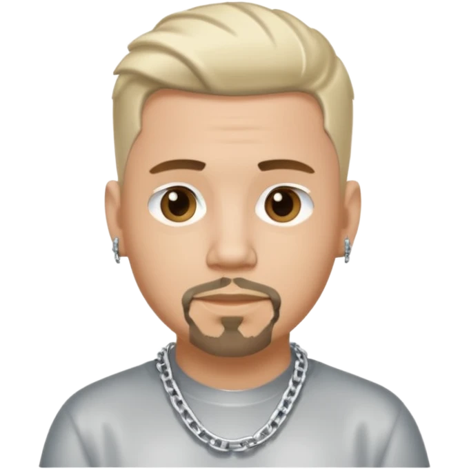 a white guy with a Y2K drip style  emoji