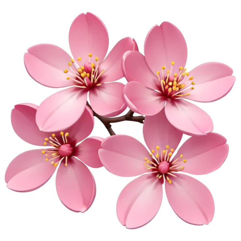 sakura blossom cluster emoji