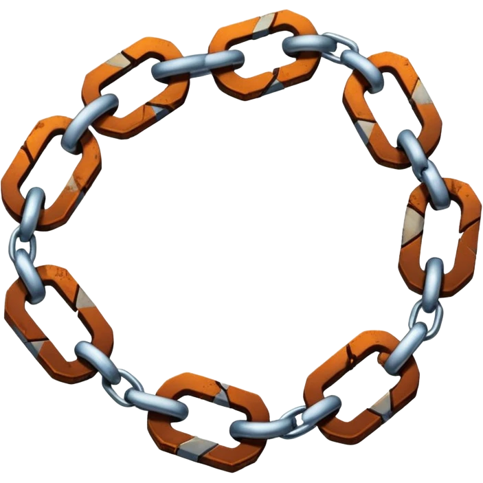 The chains are broken emoji