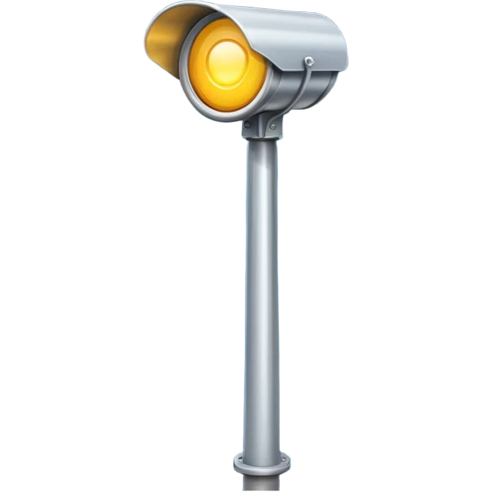 highway streetlights, US emoji