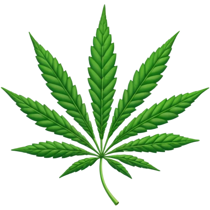 Cannabis leaf emoji