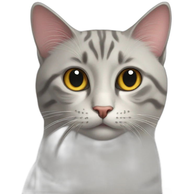 cat with a bird beak emoji