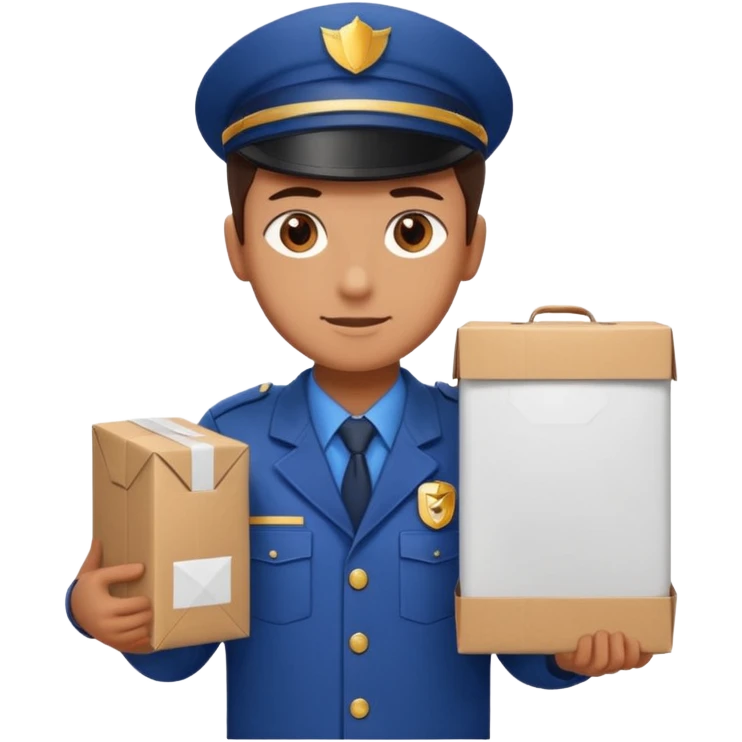 courier emoji