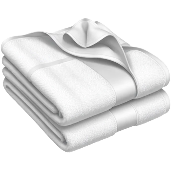Folded towel emoji