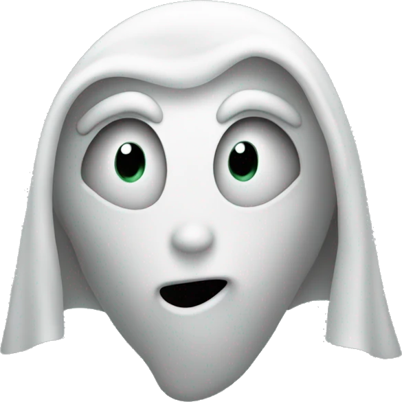 a ghost whispering "Habib's" emoji