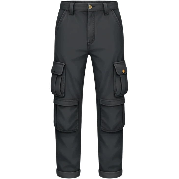 black cargo pants emoji