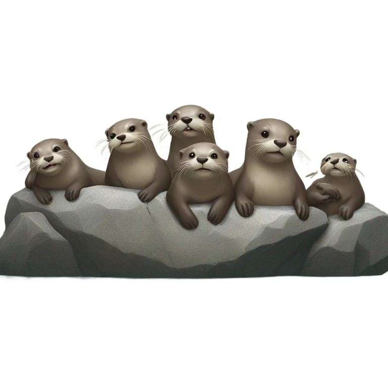 Otters emoji