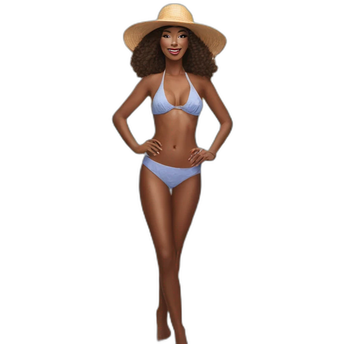 kelly hall beach photoshoot emoji