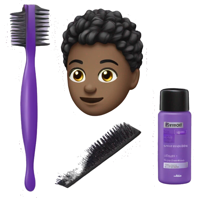 Routine capillaire Kit purple emoji