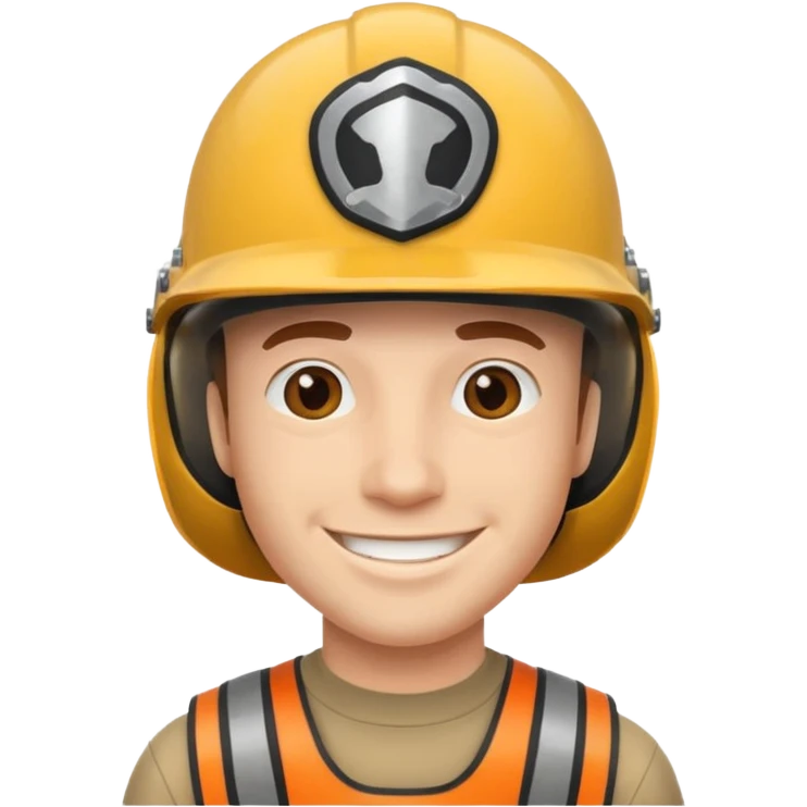 man with helmet emoji