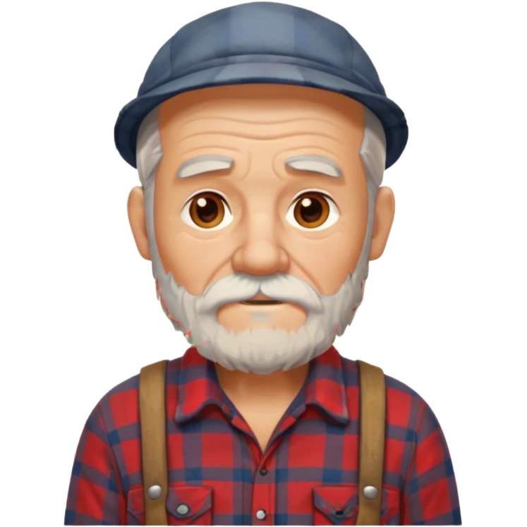 lumberjack grandpa emoji