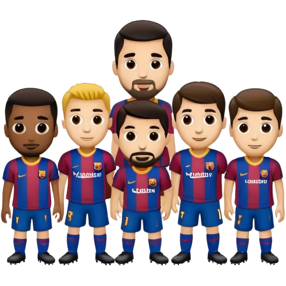 Football club barcelona emoji