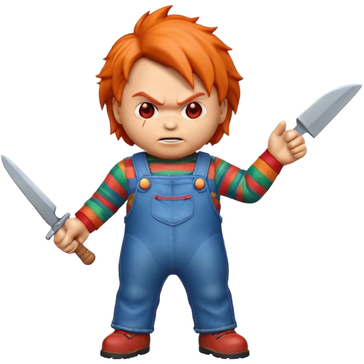 Un emojin de chuky emoji