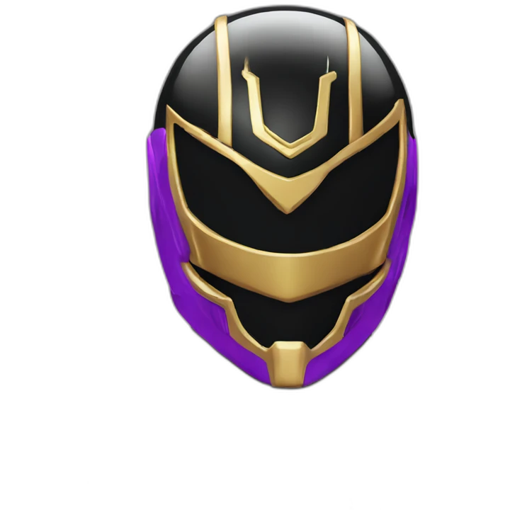 Power rangers zeo black emoji