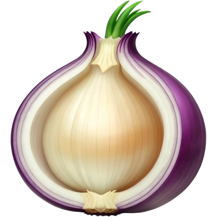 sliced onion emoji