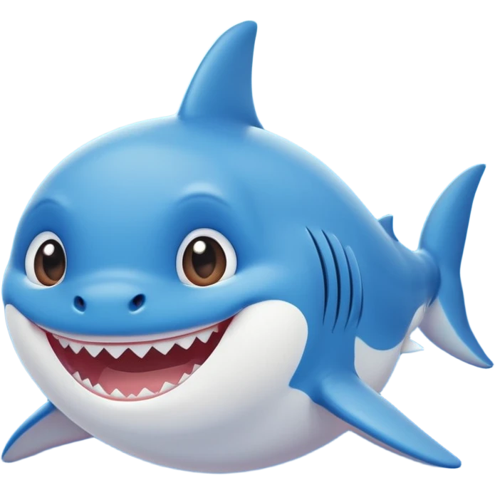 black Baby Shark emoji