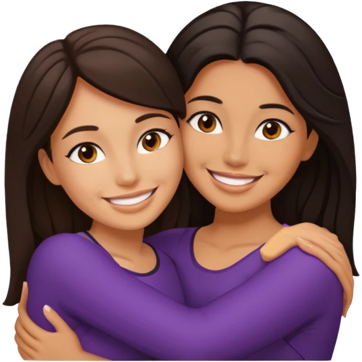 Two lesbians sex emoji
