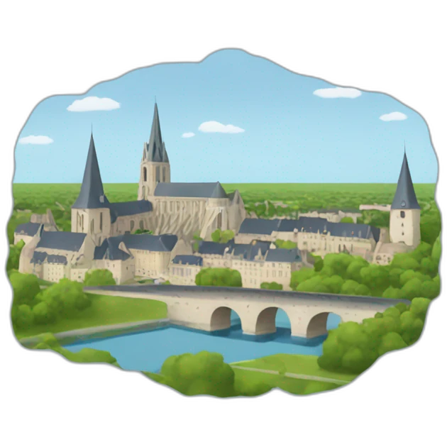 Caen city emoji