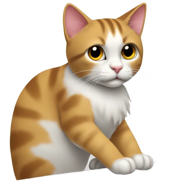 Cat playing the piano emoji