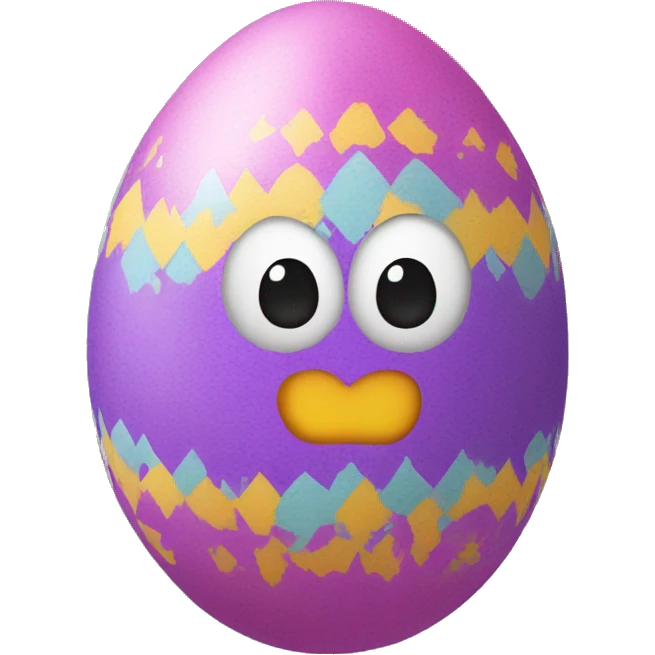 dyed easter egg emoji