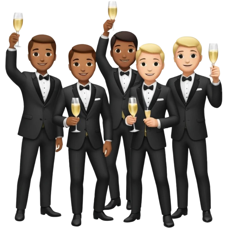 reception men  emoji
