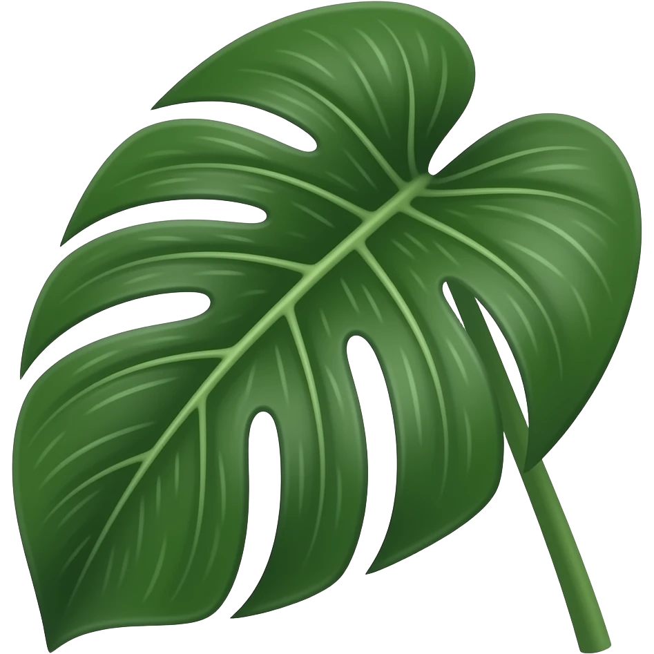 alocasia bambino leaf dark green with silver veins emoji