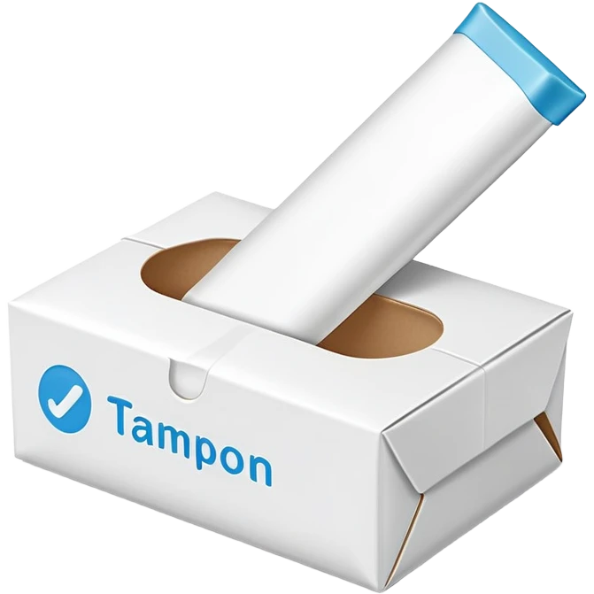 Tampon box emoji