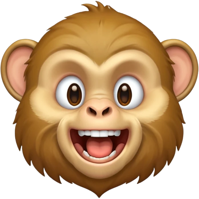 Laughing monkey  emoji