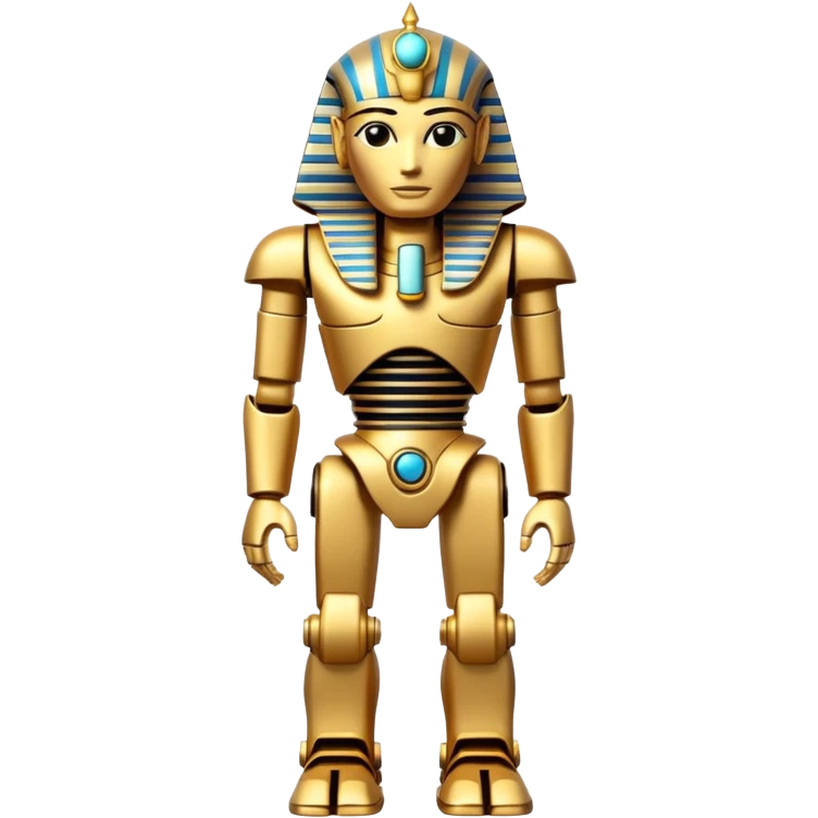 Pharaoh Robot full body  emoji