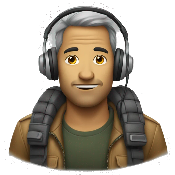 Наушники с бантиком emoji