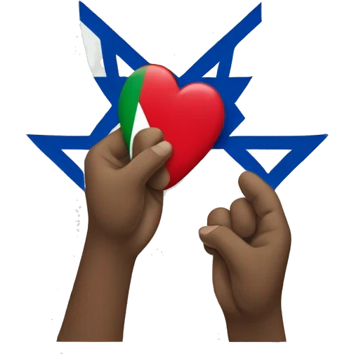 peace between israel and palestine emoji