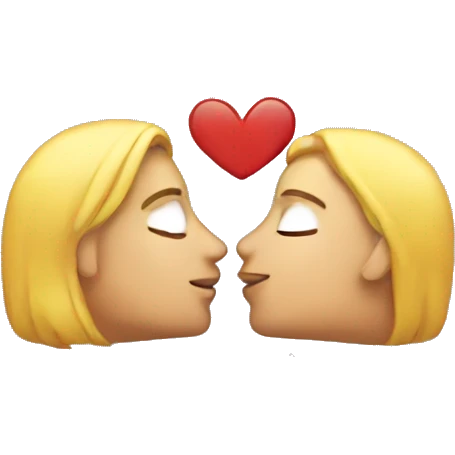 Kissing emoji emoji