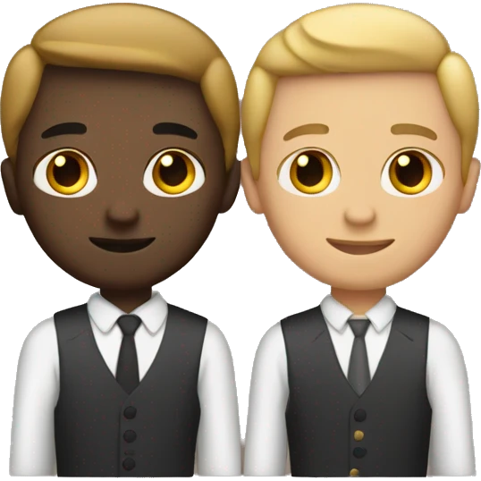 gay interracial  emoji