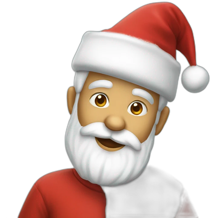 Papa noel emoji
