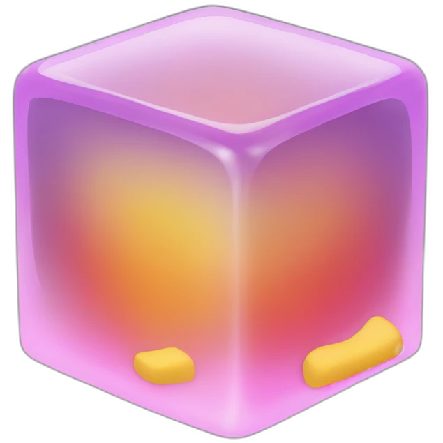 gel cube emoji