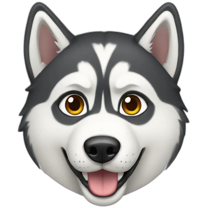 Husky emoji