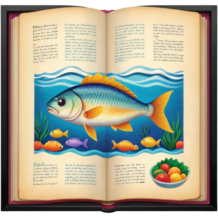 Pull up Fishwife Cookbook graphics emoji