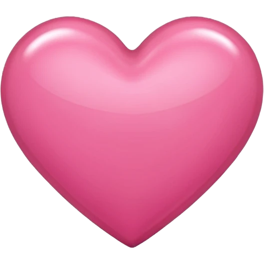 Pink heart emoji