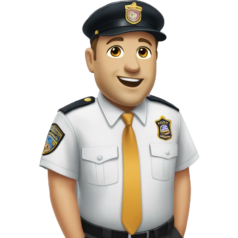 Kevin James King of Queens uniform IPS emoji