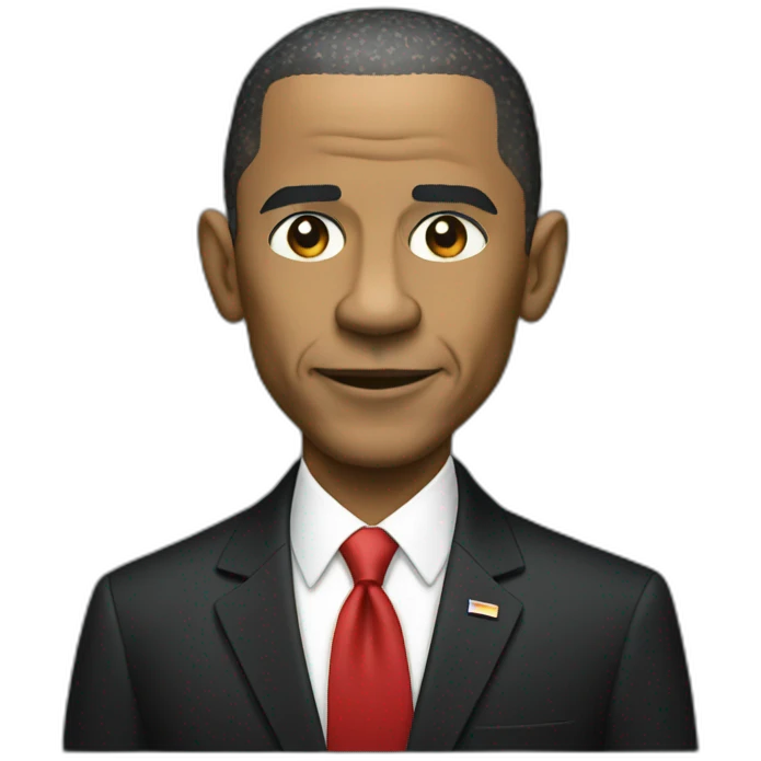 Obama in a Ferrari  emoji