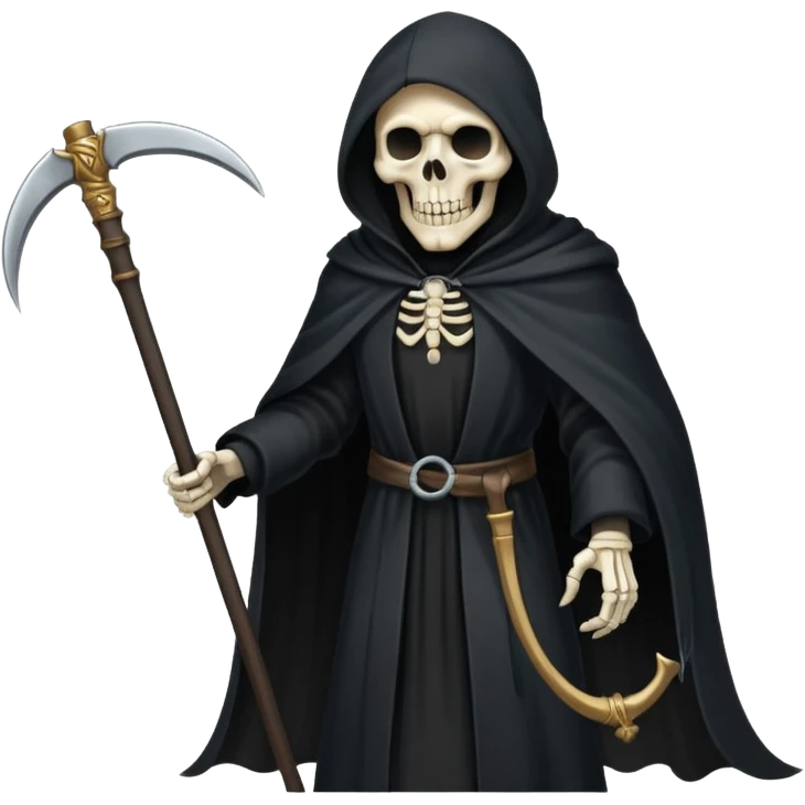 grimm reaper with scythe emoji