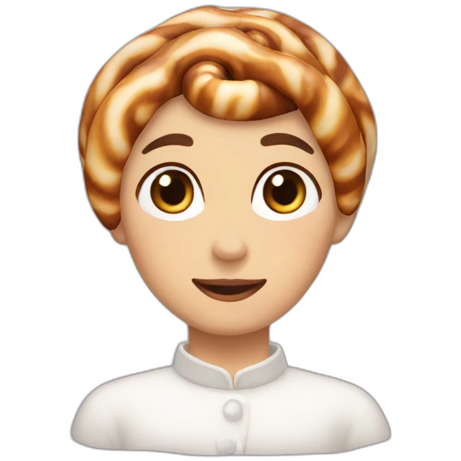 cinnamon bun pearl sugar emoji