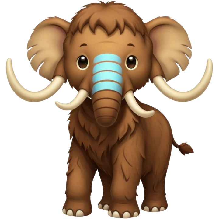 baby mammoth emoji