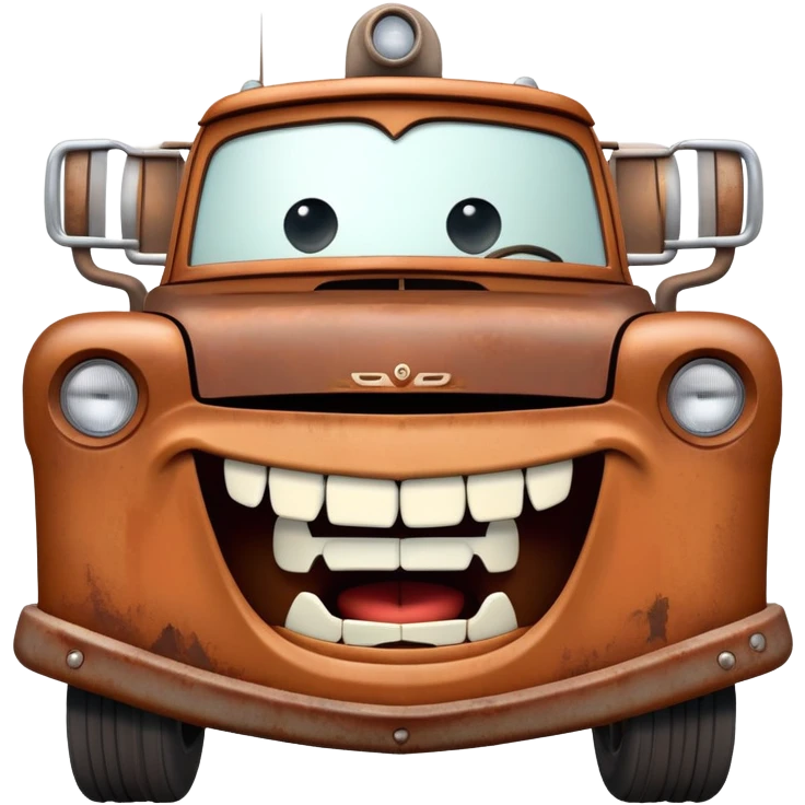 tow mater from cars emoji