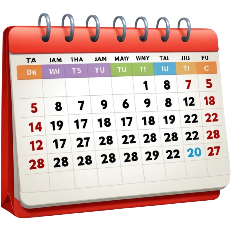 el siguiente mes emoji