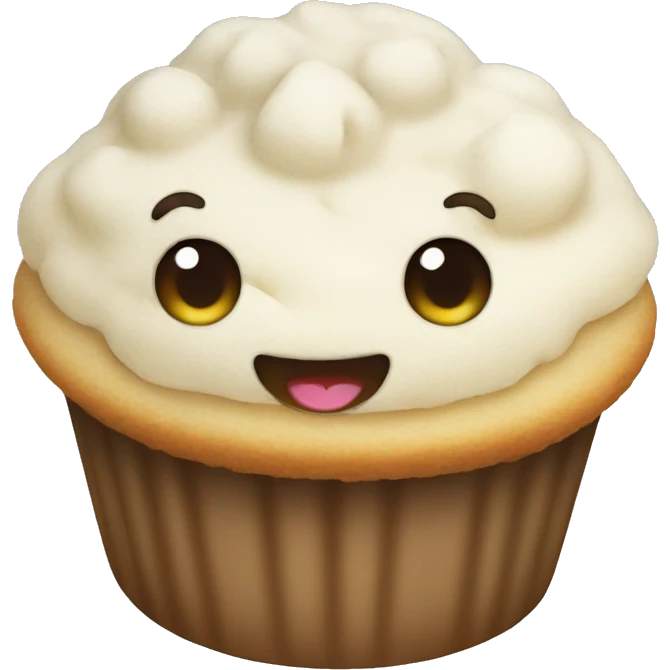 white muffin emoji