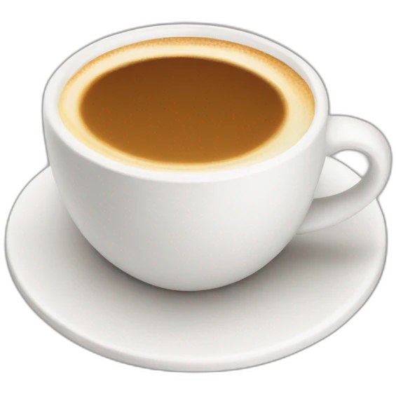 flat white emoji